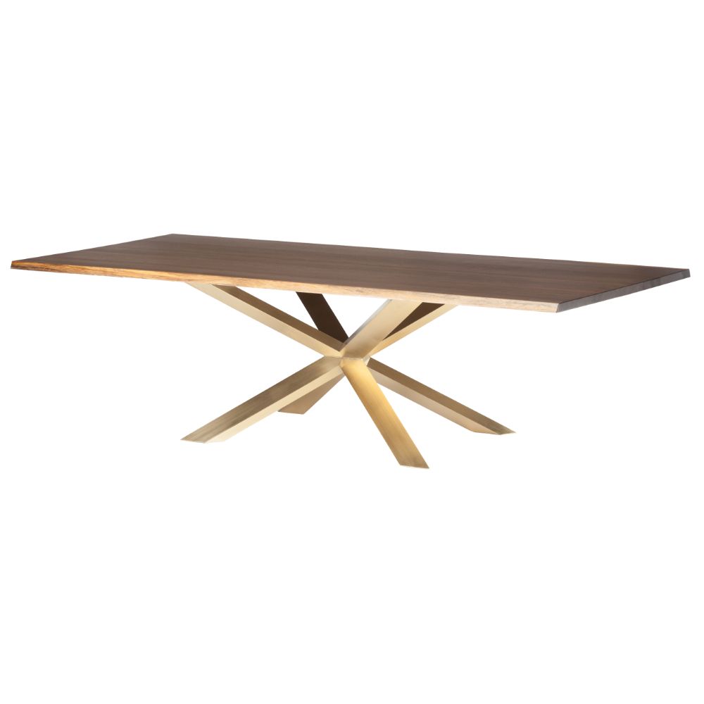 Nuevo HGSR490 COUTURE DINING TABLE in SEARED